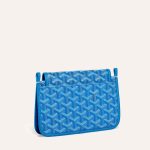 Goyard Plumet Pocket Wallet Sky Blue - Image 3
